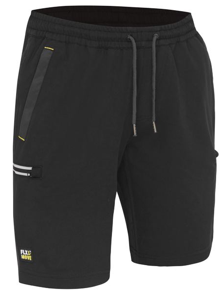 Bisley FLX & MOVE 4-Way Stretch Elastic Waist Cargo Short