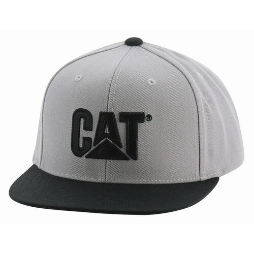 CAT LOGO FLAT BILL CAP