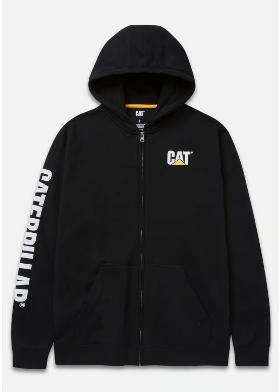 CAT Midweight Banner Full Zip Hoodie