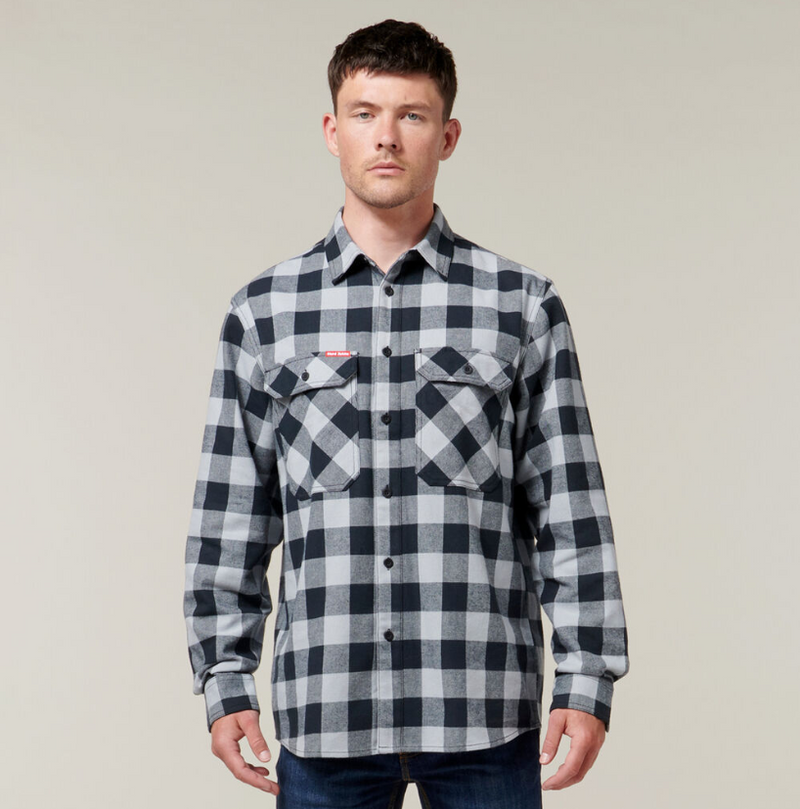 Hard Yakka Check Flannel