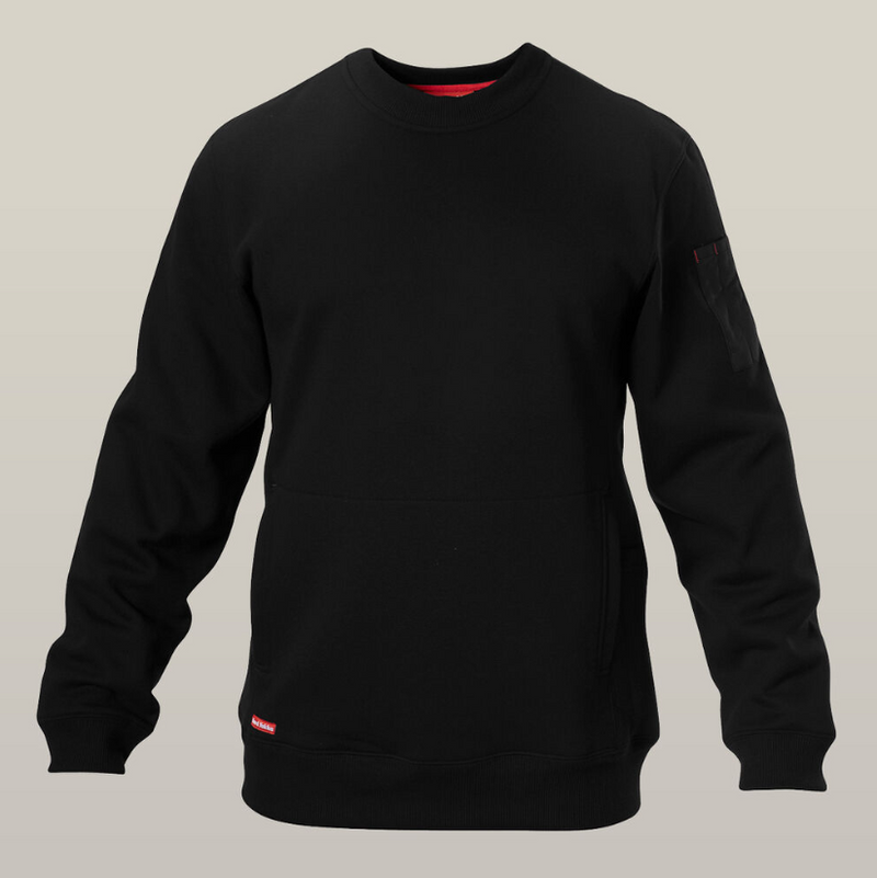 Hard Yakka Plain Fleece Crew