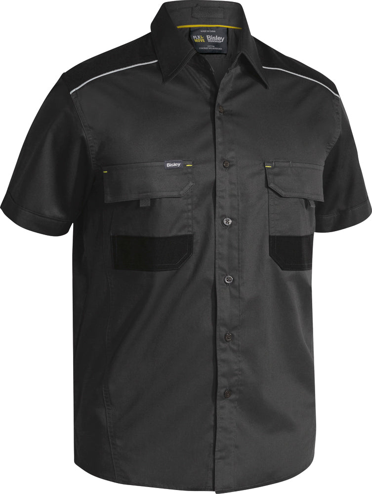 Bisley Flex and Move Mechanical Stretch Shirt S/S