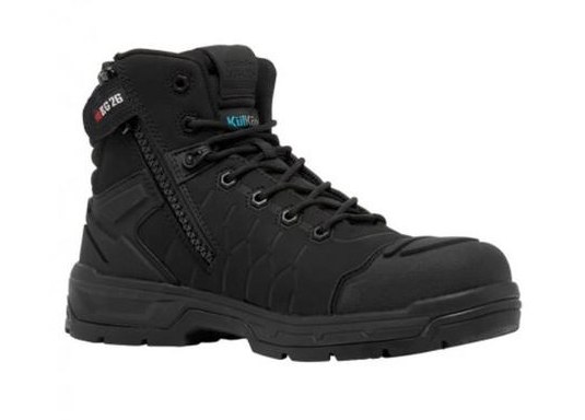 King Gee Quantum Comp Toe Safety Black