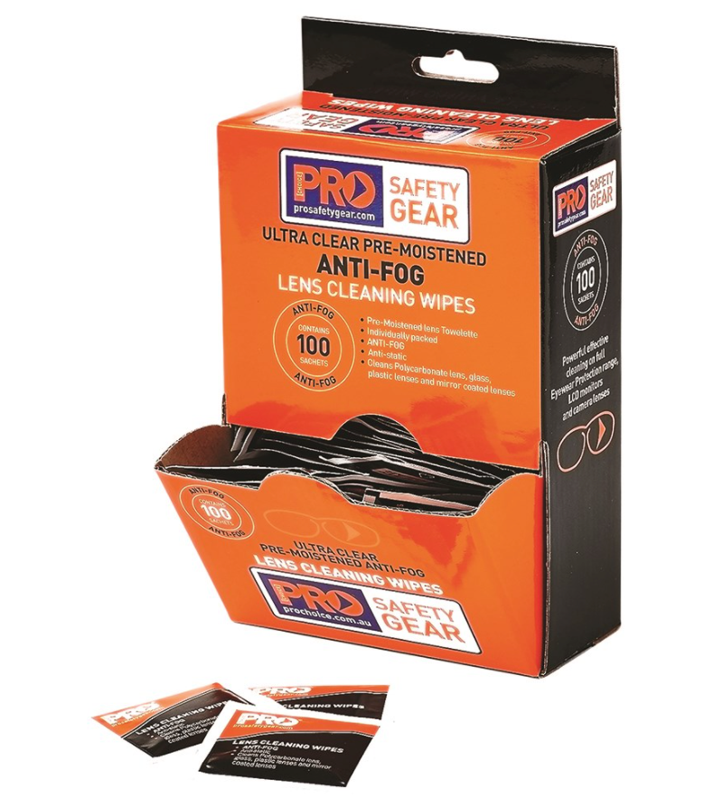 Lens Cleaning Wipe - Alcohol Free 100 Pack