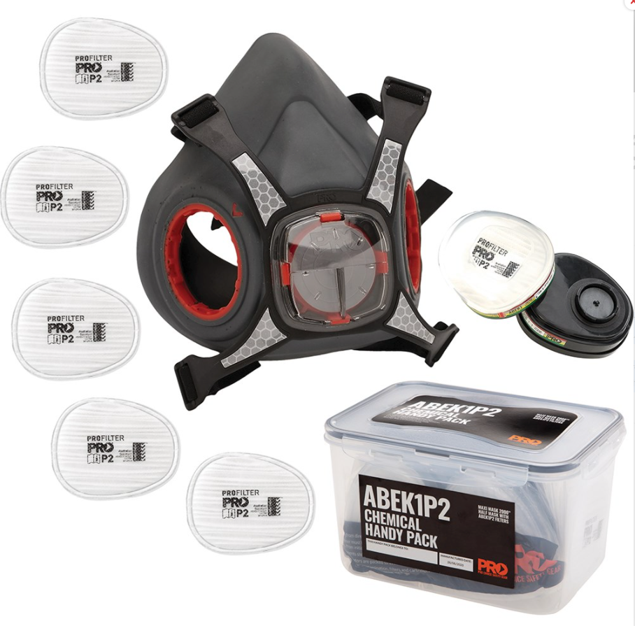 Respirator PRO ABEK1P2 Chemical Handy Pack