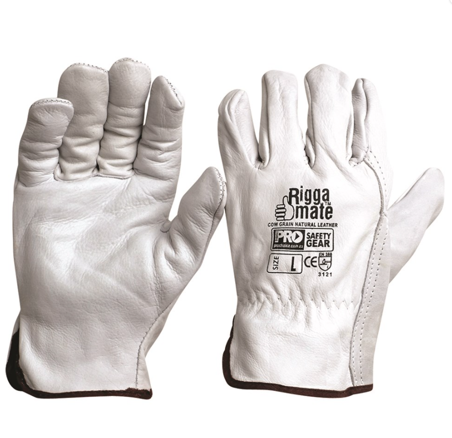 Riggamate Natural Cowgrain Gloves